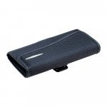 Wholesale Galaxy S6 Horizontal Arc Style 360 Belt Clip Pouch (Black)